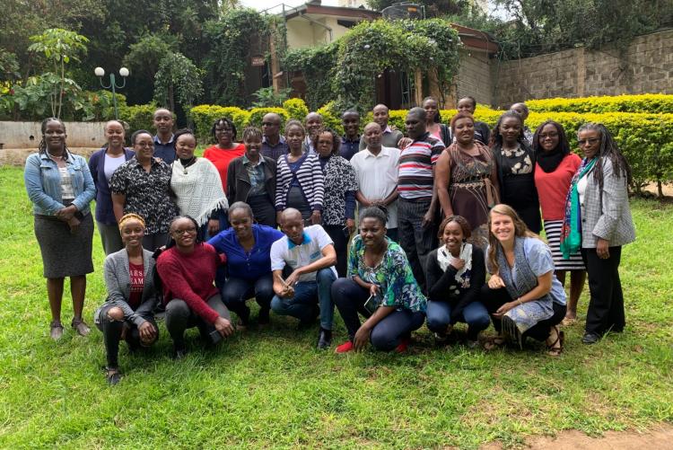Group photo of EQUIP Kenya training participants