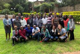 Group photo of EQUIP Kenya training participants